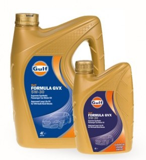 GULF moottoriöljy GLF120507 Formula GVX 5W30 1L L4 2,0L CRD diesel/ 2,4L/ V6 2,7L