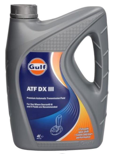 GLF250307 GULF ATF Dexron III automaattiöljy yht. 12 litraa