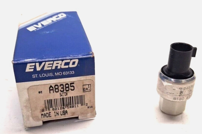 EVERCO A8385 A/C PRESSURE CYCLING SWITCH outlet
