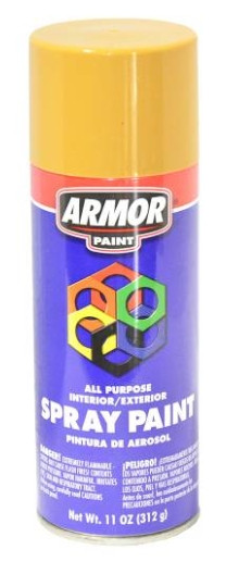 ARMOR PAINT A08 (ARMPA08) Caterpillar Yellow 11oz Spray outlet
