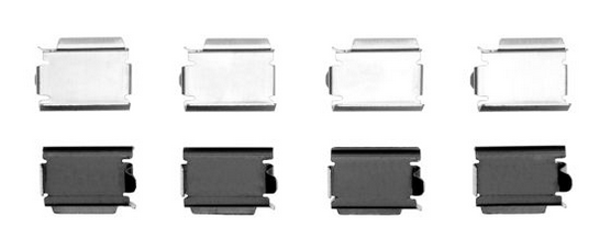 Etupalojen asennussarja 02-05 RAYH5670A (DFC340-40039) 1srj/auto
