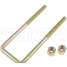 DORMAN 35652 (DOR35652) U-PULTTI PERÄN KULMIKAS Thread Size; 5/8-18; Inside Length: 13-1/8"; Inside Width: 2-7/16" outlet