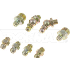 DORMAN 13575 (DOR13575) RASVANIPPA 1/4"-28 straight 1/4"-28 45 deg 1/8" NPT straight outlet